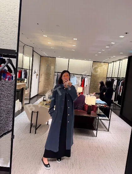 샤넬 데님 트렌치코트 롱 자켓 146559