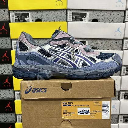 아식스 [GX] 젤 NYC 1203A785-400 200532 Asics Gel-NYC Blue Pink Silver