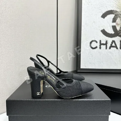 샤넬 클래식 오픈토 슬링백 샌들 98340