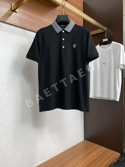 루이비통 남성 미니멀 디자인 반팔 폴로셔츠 148359