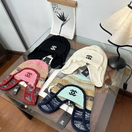 샤넬 니트 비니 모자 185572