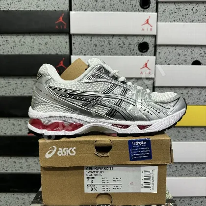 아식스 [LZ] 젤 카야노 14 1201A019-104 200596 Asics Gel-Kayano 14 White Pure Silver