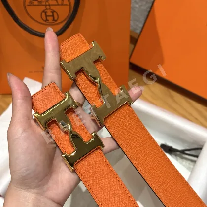 에르메스 리버시블 메탈 버클 남성 벨트 175953
