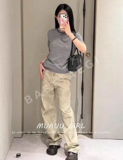 로에베 자수 타이다이 반팔 티셔츠 96781