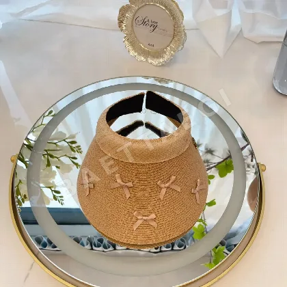 디올 오간자 메시 피셔맨 모자 78583