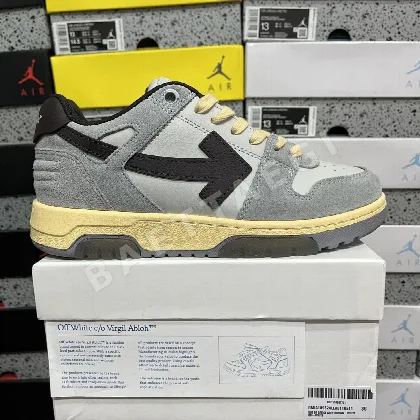 오프화이트 아웃 오브 오피스 OOO 로우 탑스 그레이 블랙 202396 Off White Out Of Office OOO Low Tops
