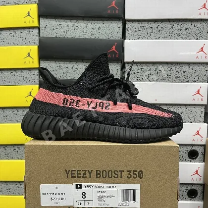 아디다스 [XQ] 이지 부스트 350 V2 BY9612 200763 Adidas Yeezy Boost 350 V2 Core Black Red
