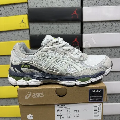 아식스 [WZ] 젤 NYC 1203A383-109 200468 Asics Gel-NYC White Glacier Grey