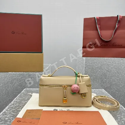 로로피아나 애프리콧 클래식 런치박스 가방 128933