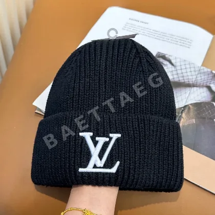 루이비통 LV 로고 니트 비니 모자 79275
