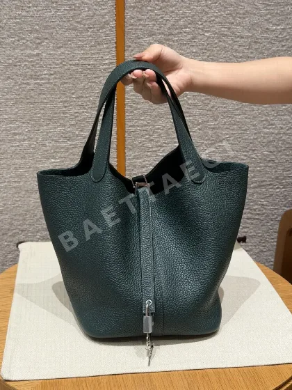 에르메스 피코탄 록 크레망스 가죽 가방 144915
