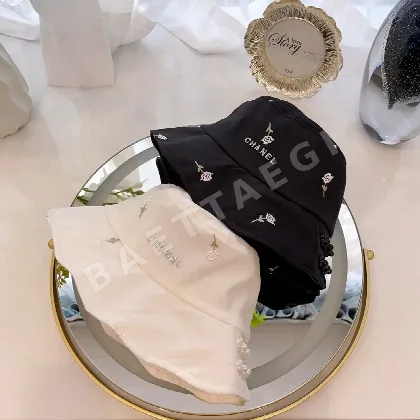 샤넬 중국풍 자수 어부 모자 82829