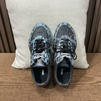미우미우 스니커즈 뱀가죽 187325