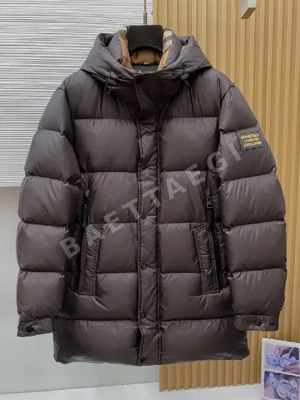 버버리 남성 덕다운 패딩 점퍼 204689