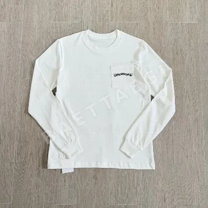 크롬하츠 블랙 긴팔 티셔츠 132860