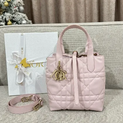디올 다이아몬드 패턴 송아지가죽 미니 가방 16886