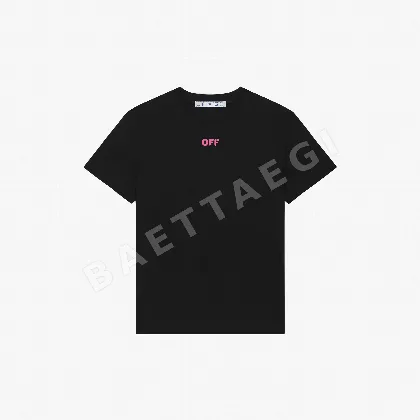 오프화이트 남성 반팔 티셔츠 87607