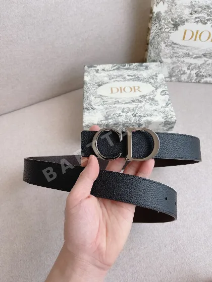 디올 CD 로고 남성 캐주얼 벨트 60089