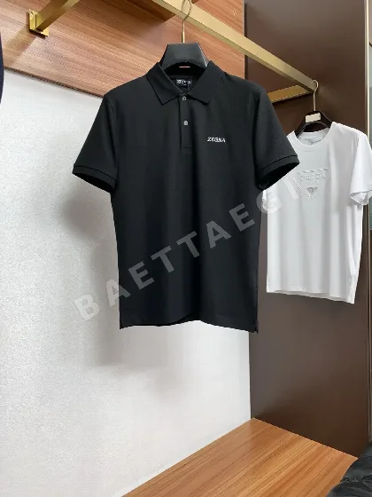 제냐 남성 피케 반팔 폴로셔츠 151359