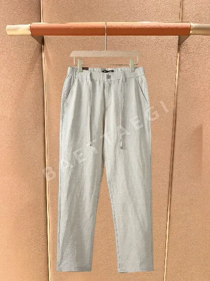 로로피아나 코튼 린넨 남성 팬츠 M-3XL