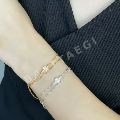 티파니 더블 T 다이아몬드 팔찌 125000