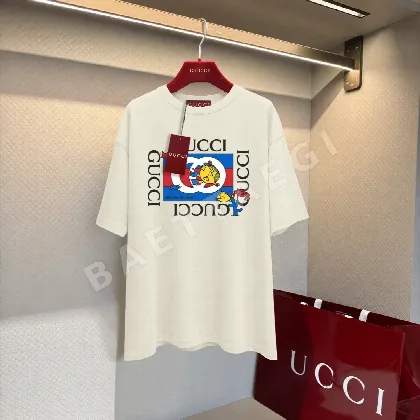 구찌 미스터 앤 리틀 미스 스마일 반팔 티셔츠 88194