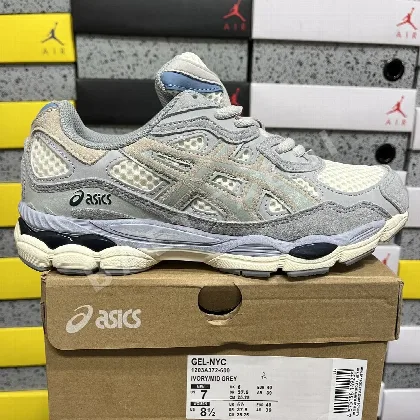 아식스 [RT] 젤 NYC 1203A372-600 200375 Asics Gel-NYC Ivory Mid Grey