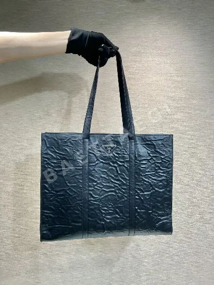 프라다 램스킨 플리츠 토트백 1BG460 67471