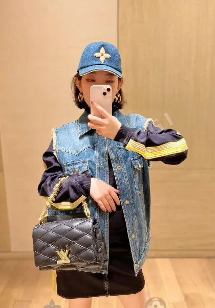 루이비통 모노그램 데님 블루 캡 79297