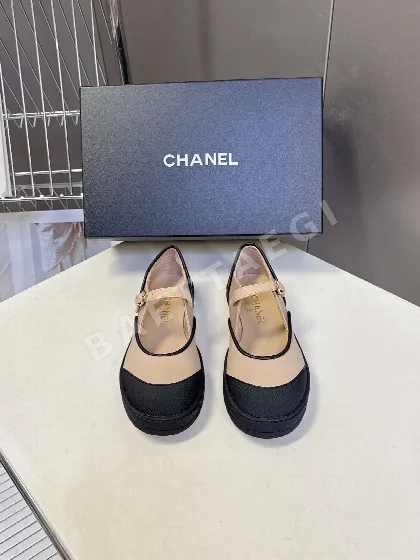 샤넬 코코비치 메리제인 플랫 슈즈 98390
