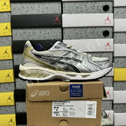아식스 [LZ] 젤 카야노 14 1203A537-200 200602 Asics Gel-Kayano 14 Birch Pure Silver