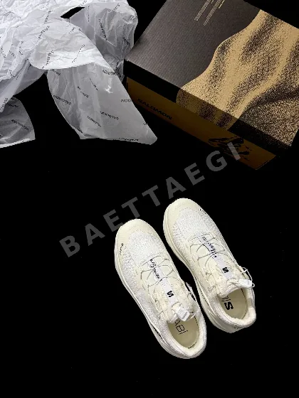 살로몬 니트 메시 플랫폼 여성 신발 74865