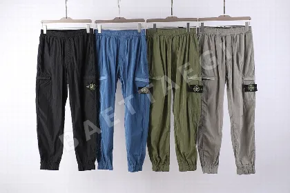 스톤아일랜드 메탈 나일론 캐주얼 팬츠 51511