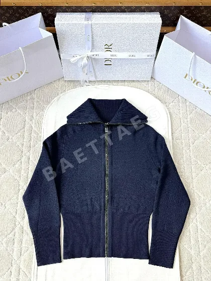 디올 양면 니트 세일러카라 자켓 194154