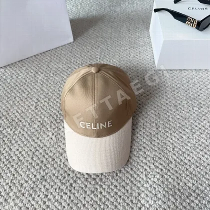 셀린느 입체감 라인 모자 159133