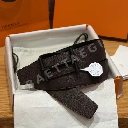 에르메스 덩클 리버시블 가죽 벨트 175614