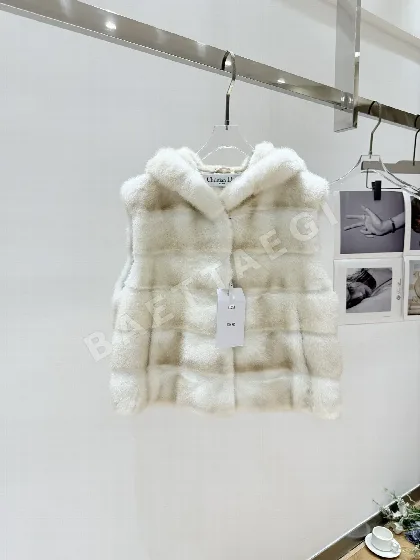 디올 밍크 조끼 171415