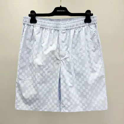 루이비통 모노그램 체크 나일론 반바지