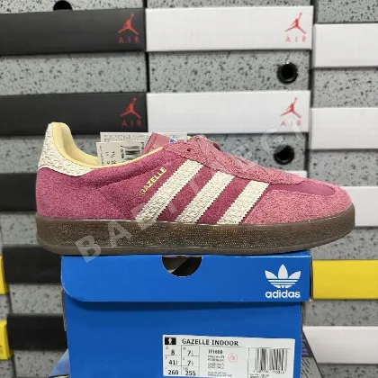 아디다스 [GOD] 가젤 인도어 IF1809 200657 Adidas Gazelle Indoor Pink Cloud White