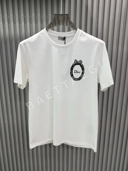 디올 플로키 프린트 남성 반팔 티셔츠 148685