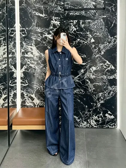 셀린느 데님 여성 세트 114675