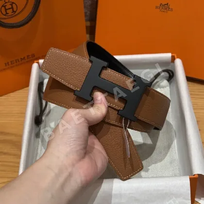 에르메스 리버시블 메탈 버클 남성 벨트 176509