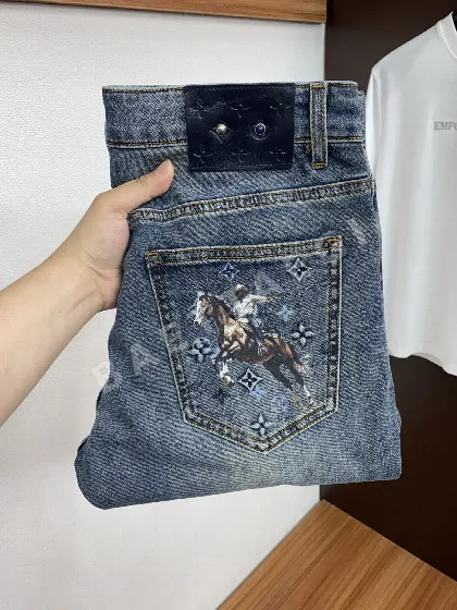루이비통 남성 데님 바지 148351