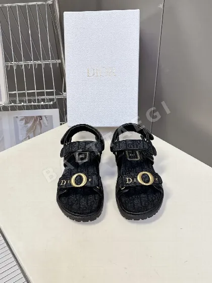 디올 오블리크 모노그램 벨크로 스포츠 샌들 98547