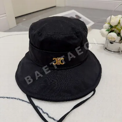 셀린느 기모 코튼 피셔맨 햇 모자 83361