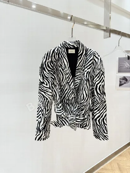 더로우 린넨 라펠 자켓 164620