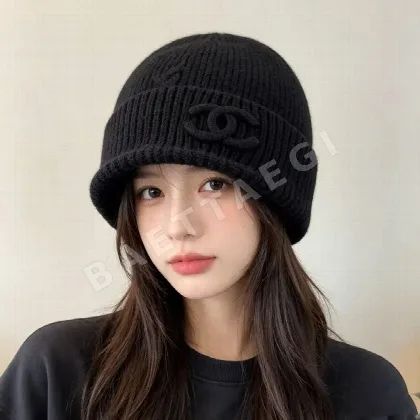 샤넬 니트 비니 모자 185443