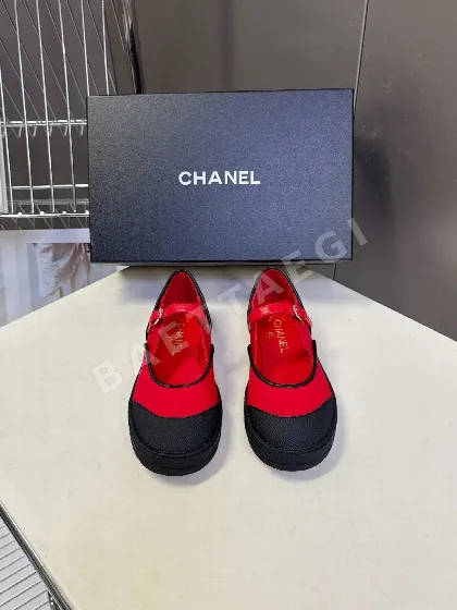 샤넬 코코비치 메리제인 플랫 슈즈 98388