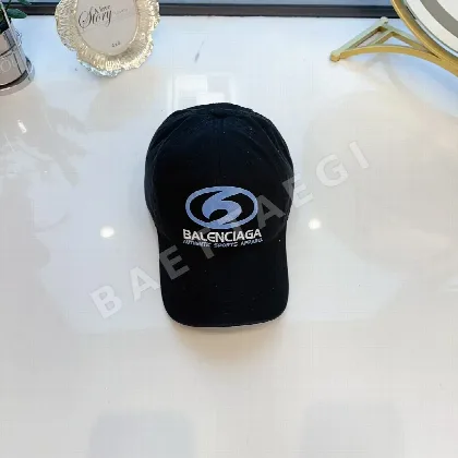 발렌시아가 플라워 프린트 베이스볼 캡 81620