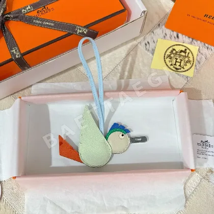 에르메스 크로커다일 버드 키링 124423